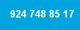 924 748 85 17 924 748 85 17